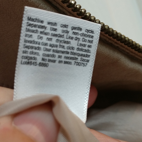 a.n.a Faux Pebbled leather jacket - Picture 7 of 8